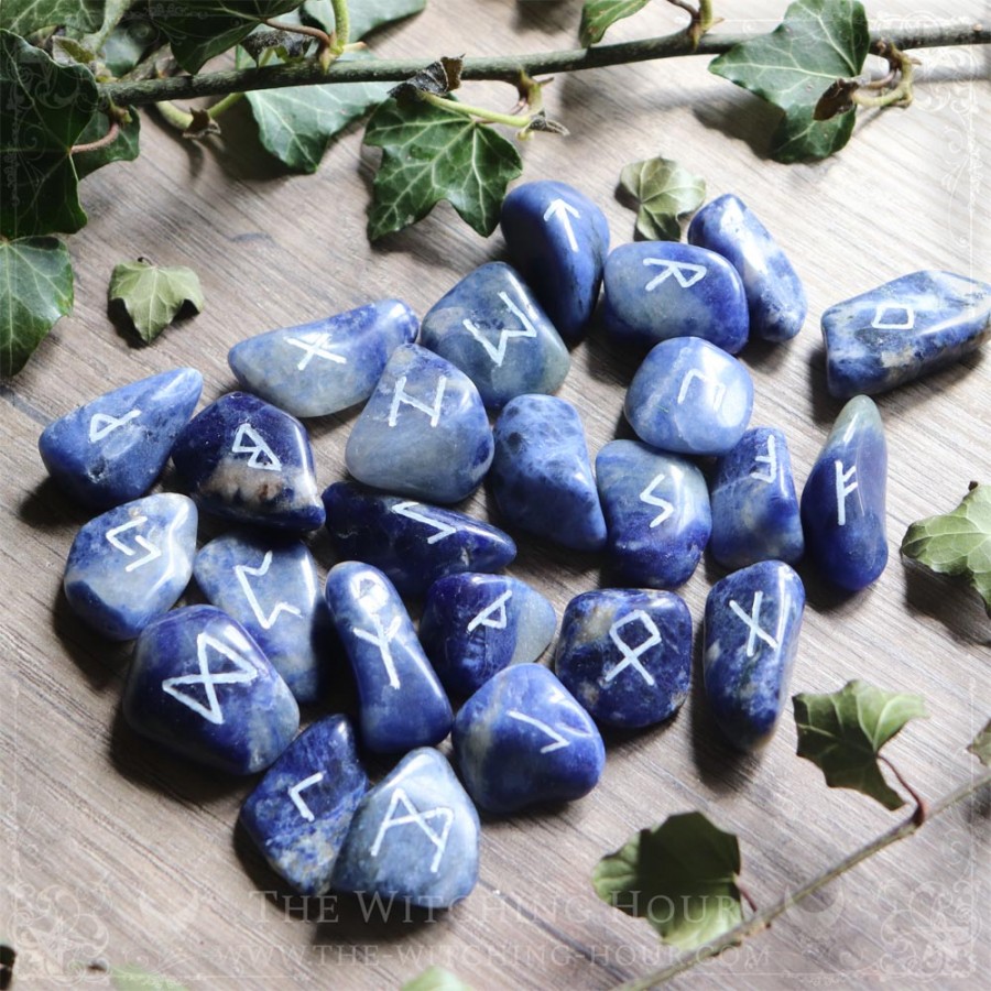 Runes en sodalite