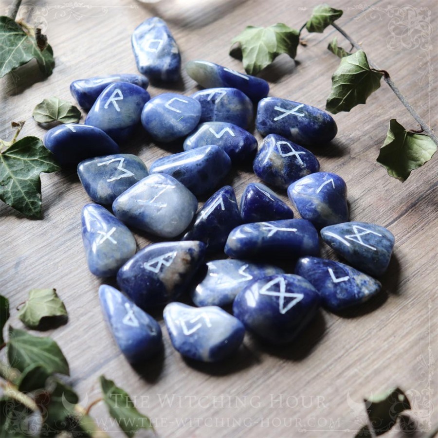 Runes en sodalite