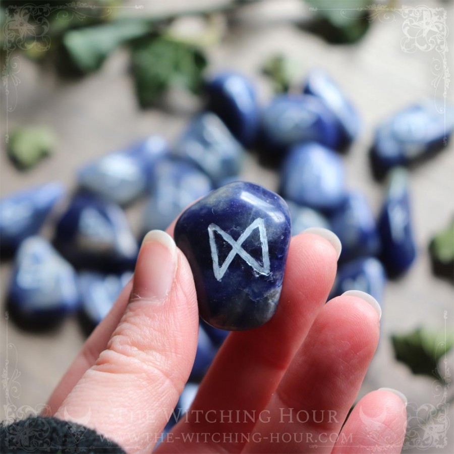 Runes en sodalite