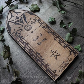 Gothic tarot spread board