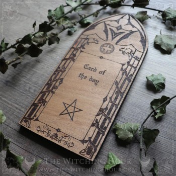 Gothic tarot spread board