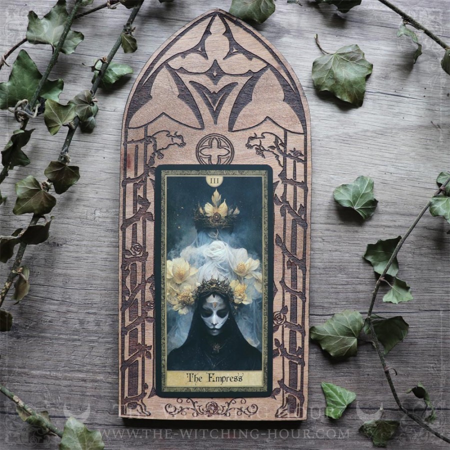 Gothic tarot spread board