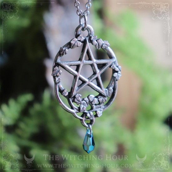 Elven pentagram pendant