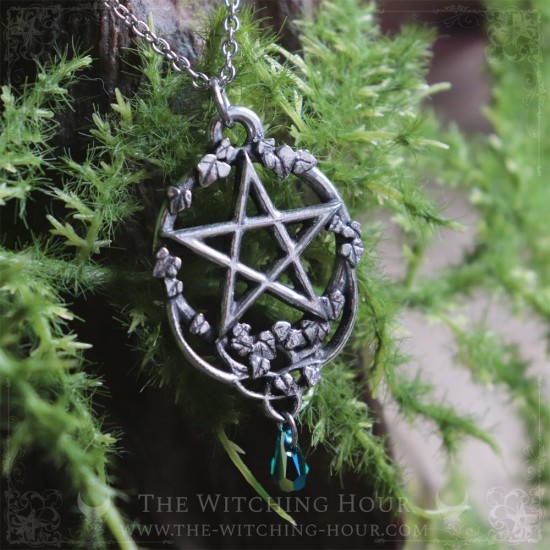 Elven pentagram pendant