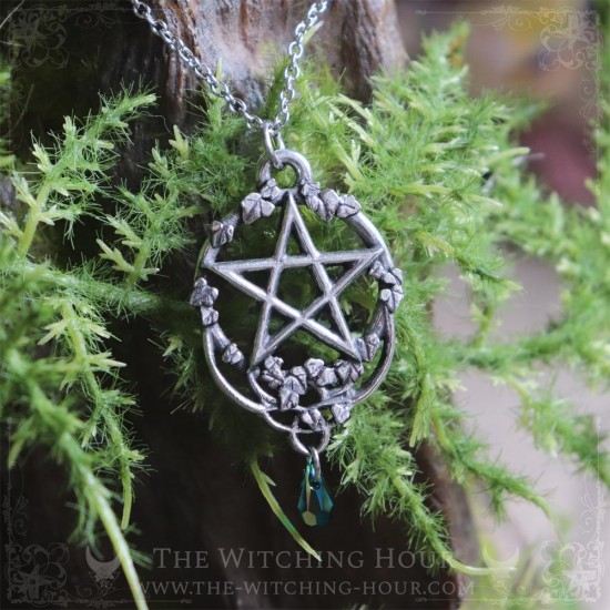 Elven pentagram pendant