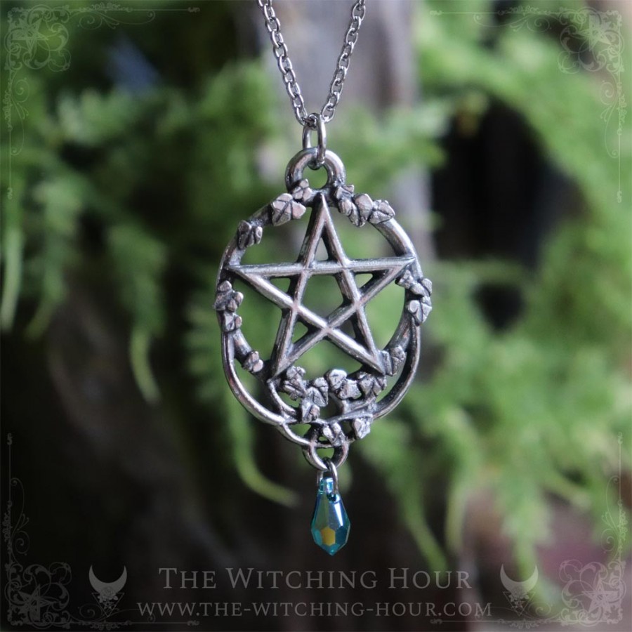 Elven pentagram pendant