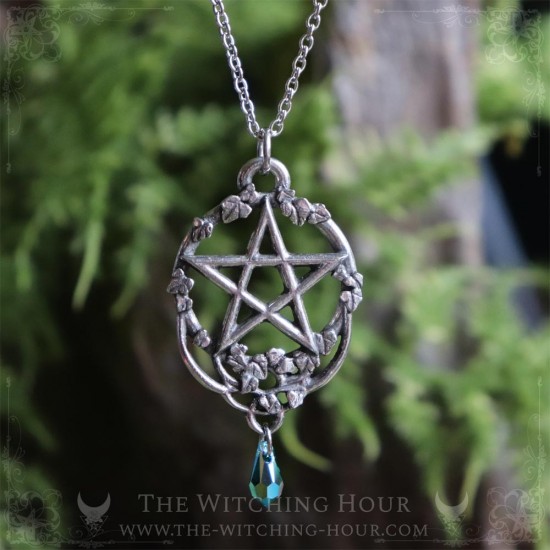 Elven pentagram pendant