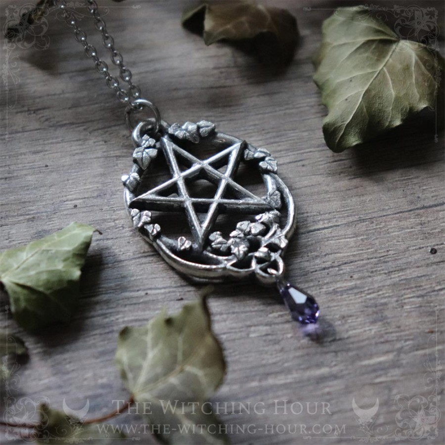 Elven pentagram pendant