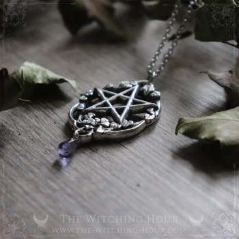 Elven pentagram pendant