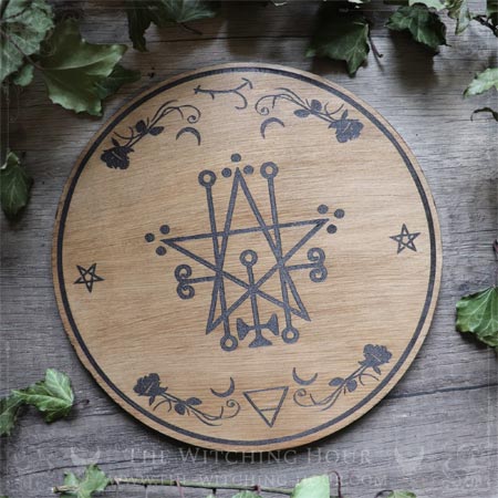 Sigil of Astaroth altar ornament for magick rituals