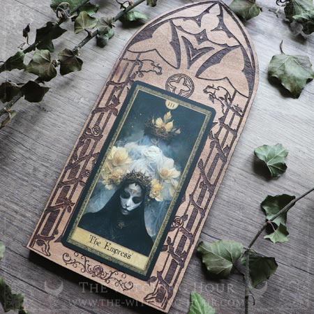 Gothic tarot spread board